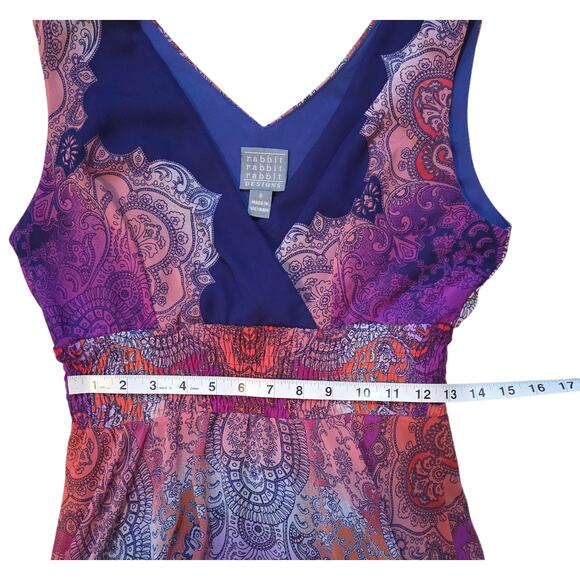 Rabbit Rabbit Rabbit Designs Dress, Sleeveless, flowy, sharkbite hem, fairy sz 8 - Picture 7 of 10